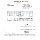 Certificate of Analysis for Selank Spray from Mile High Compounds