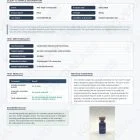 Certificate of Analysis for Klow 80 Blend from Mile High Compounds