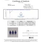 Certificate of Analysis for Ghk Cu from Mile High Compounds